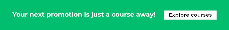 Next promotion is a course away
