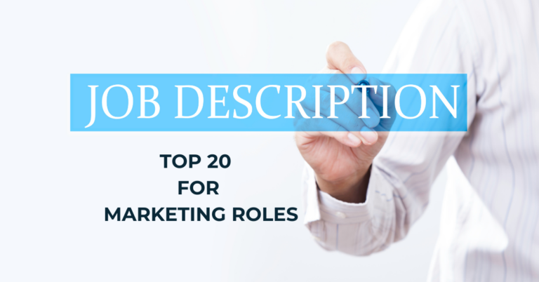 Top 20 Marketing Job Descriptions: Know Popular Roles and Skills | Online Sales and Marketing Course